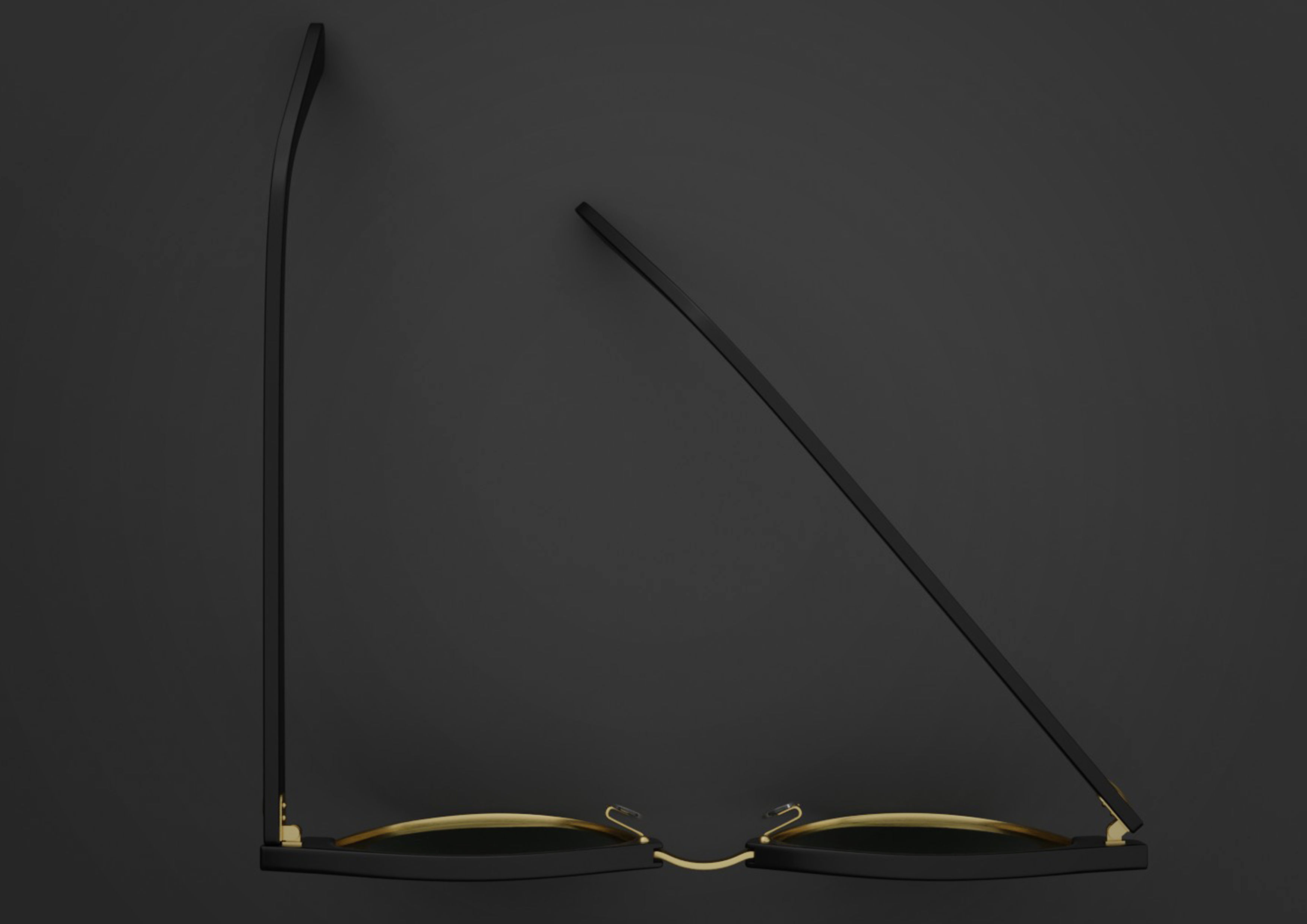 RayBan-Clubmaster-glasses pair of sunglasses 3D model_6