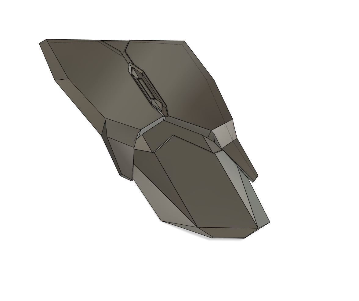 Star Wars Mandalorian Beskar Armor Chest Piece 3D print model_2