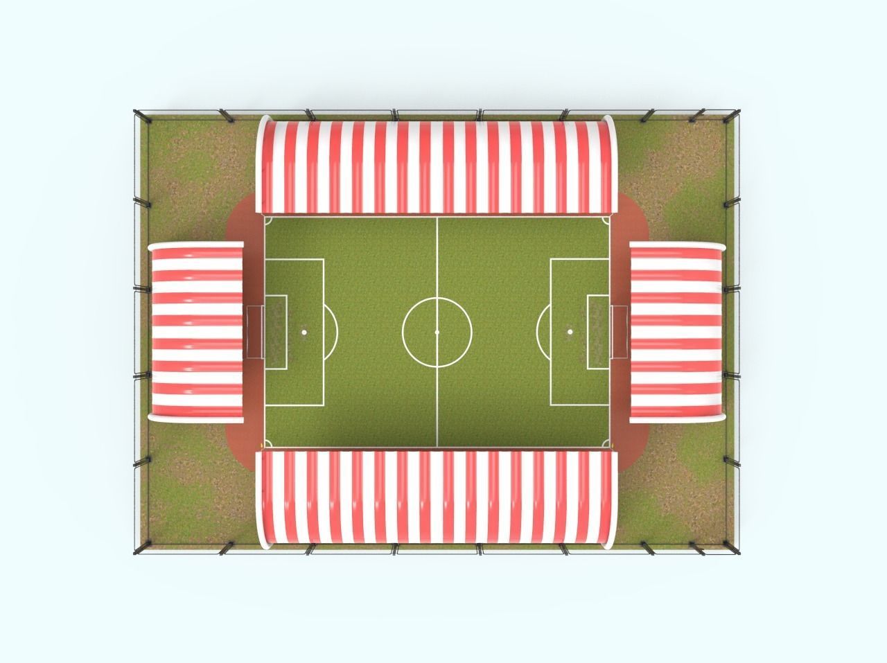 Football Stadium 3D model_6