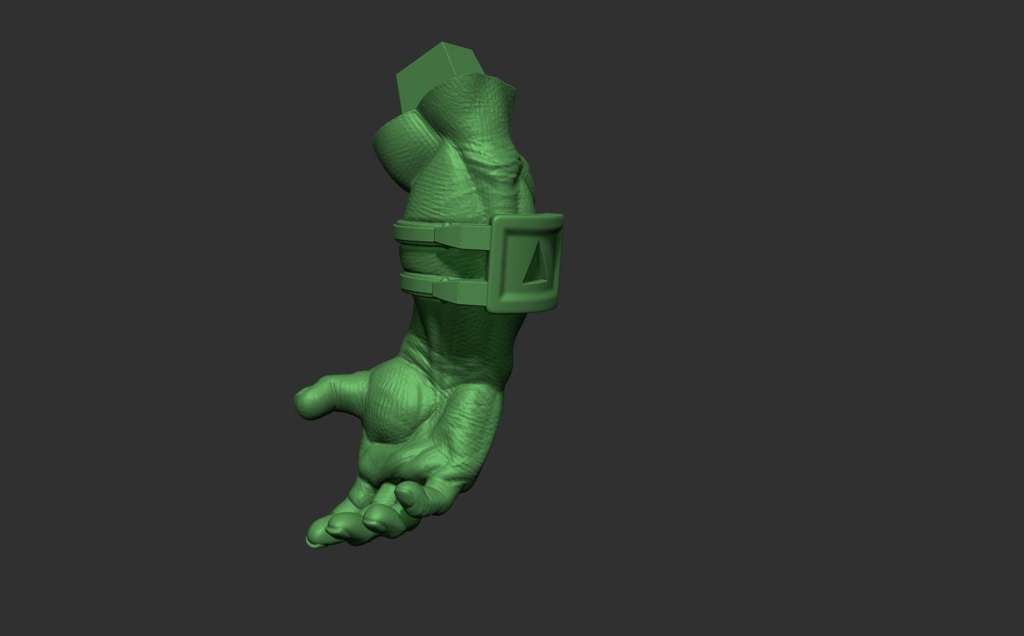hulk maestro  3D print model_8