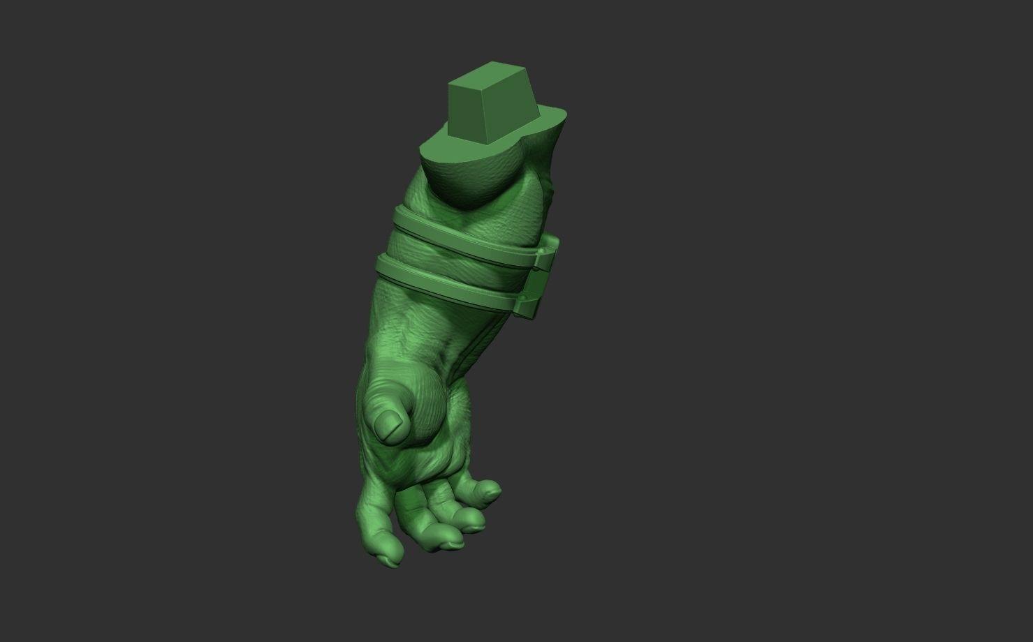 hulk maestro  3D print model_9