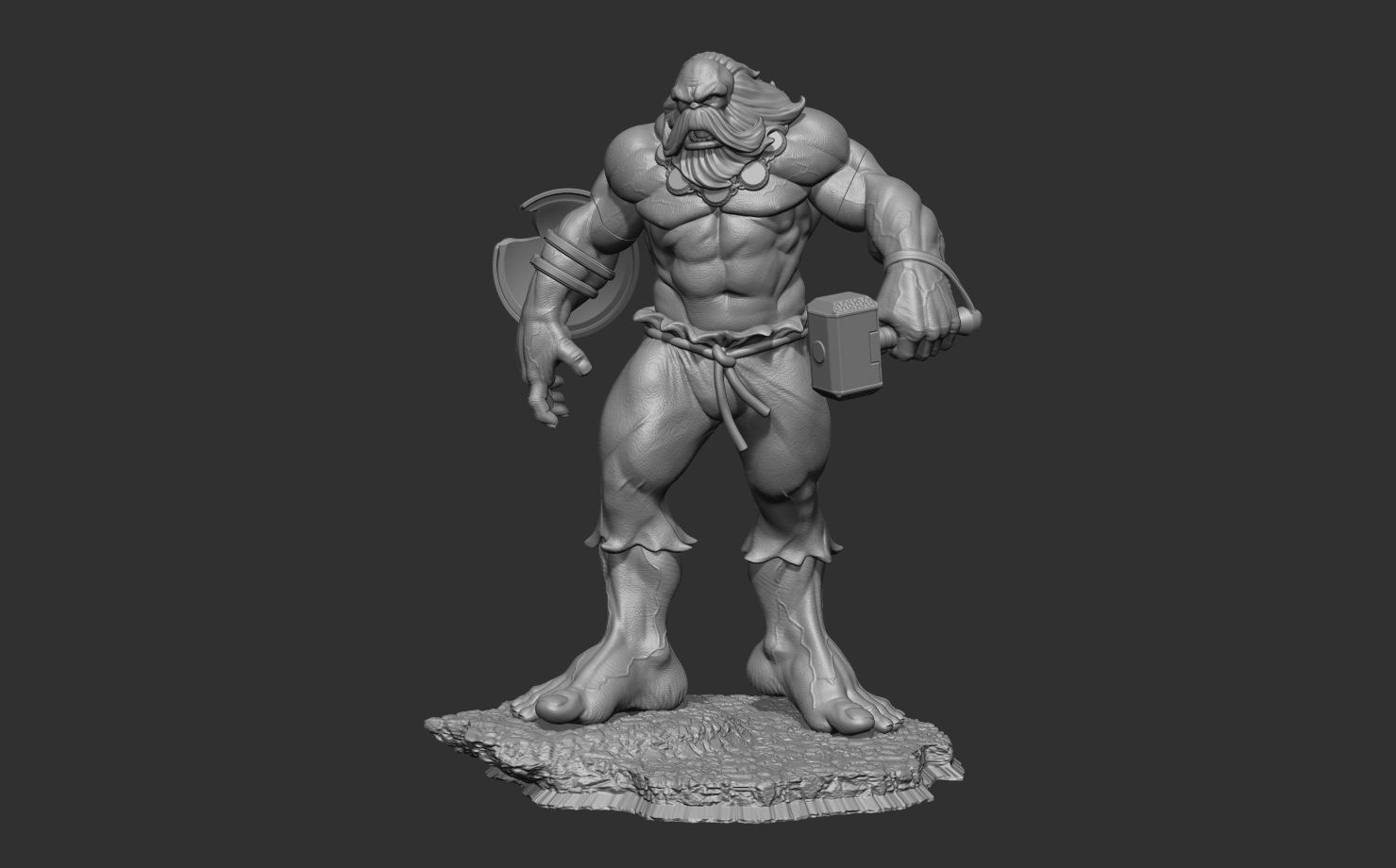 hulk maestro  3D print model_7