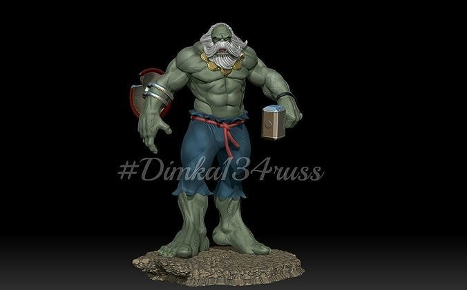 hulk maestro  3D print model