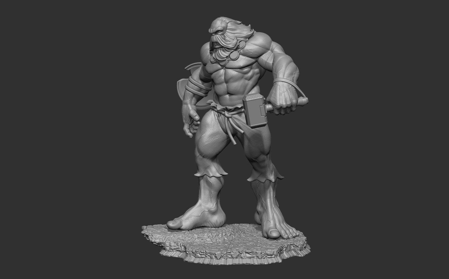 hulk maestro  3D print model_15