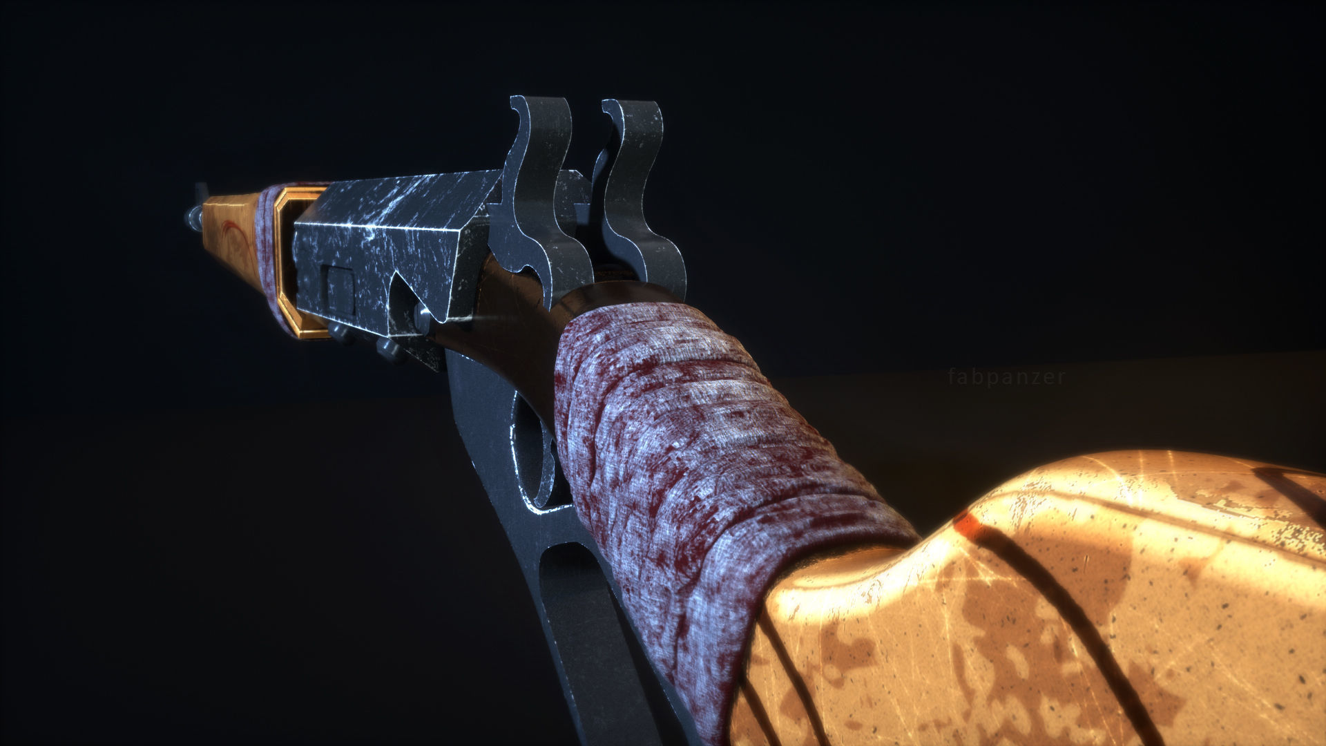 Erron Black Rifle MK11 3D model_5