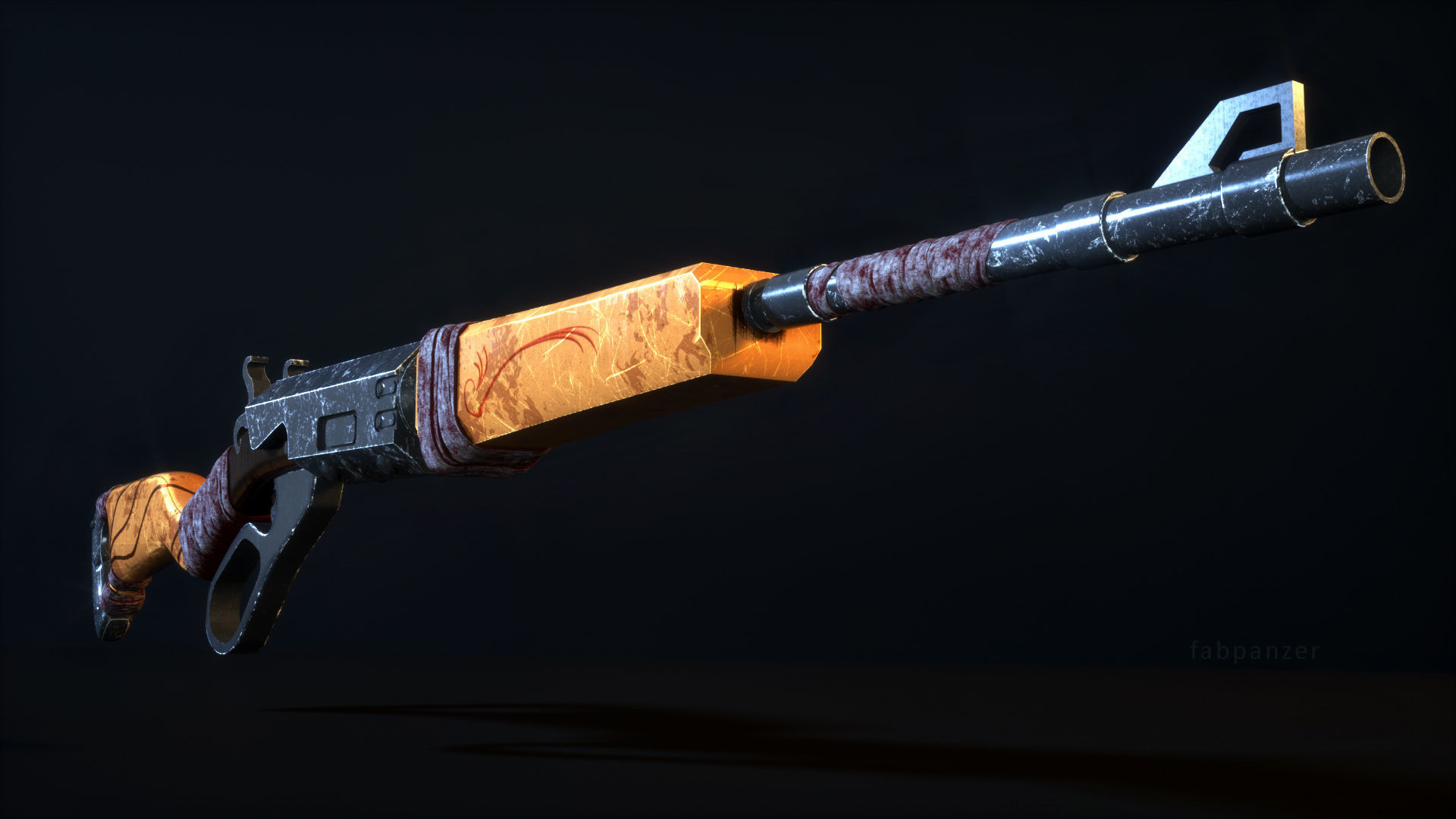 Erron Black Rifle MK11 3D model_3