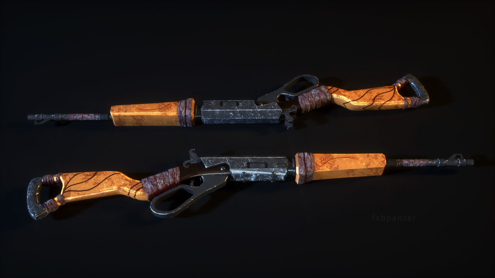 Erron Black Rifle MK11 3D model_2