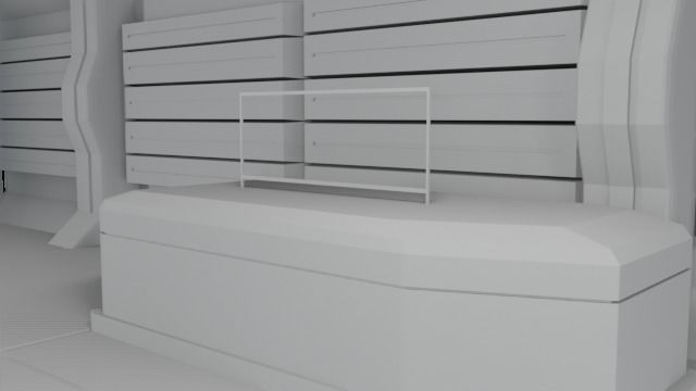 Sci fi Generator Room 3D model_23