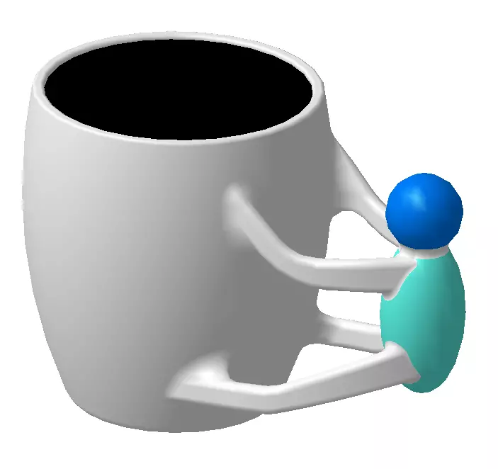 Coffee Cup model 2 3D print model
