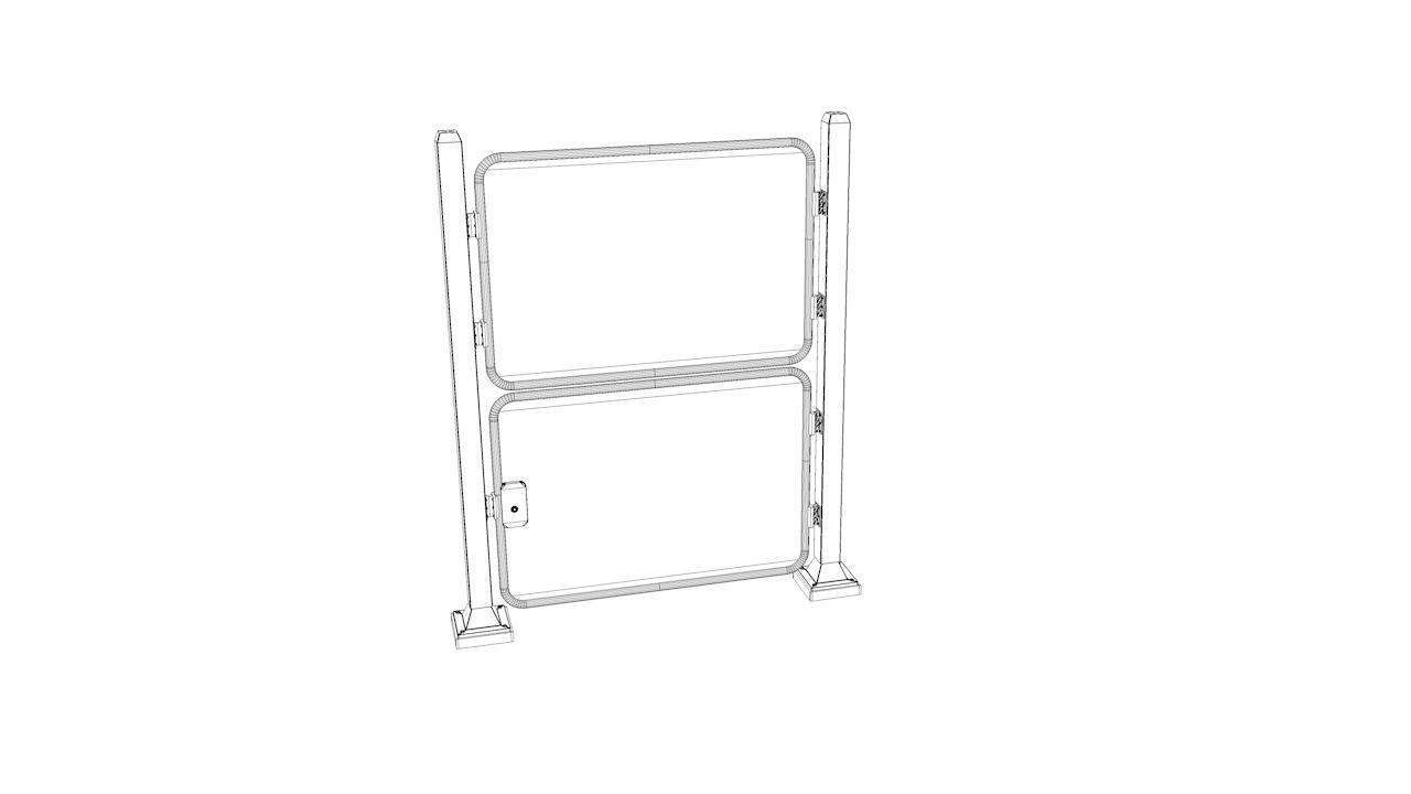 Iron Fence 3D Models Low-poly 3D model_28