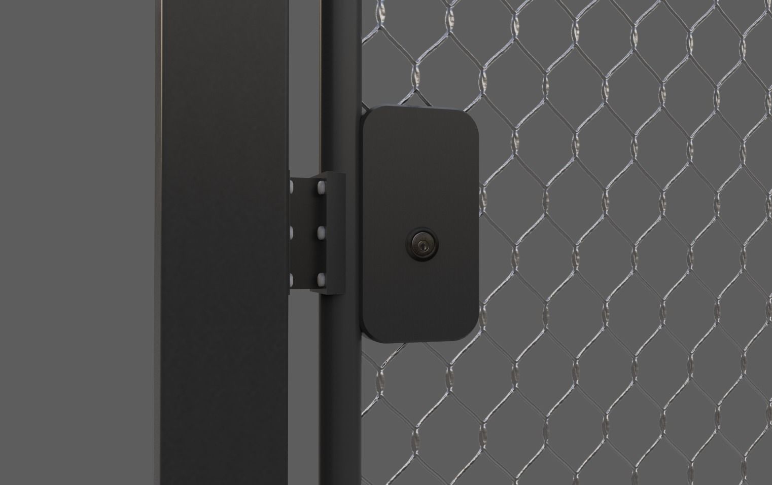 Iron Fence 3D Models Low-poly 3D model_16