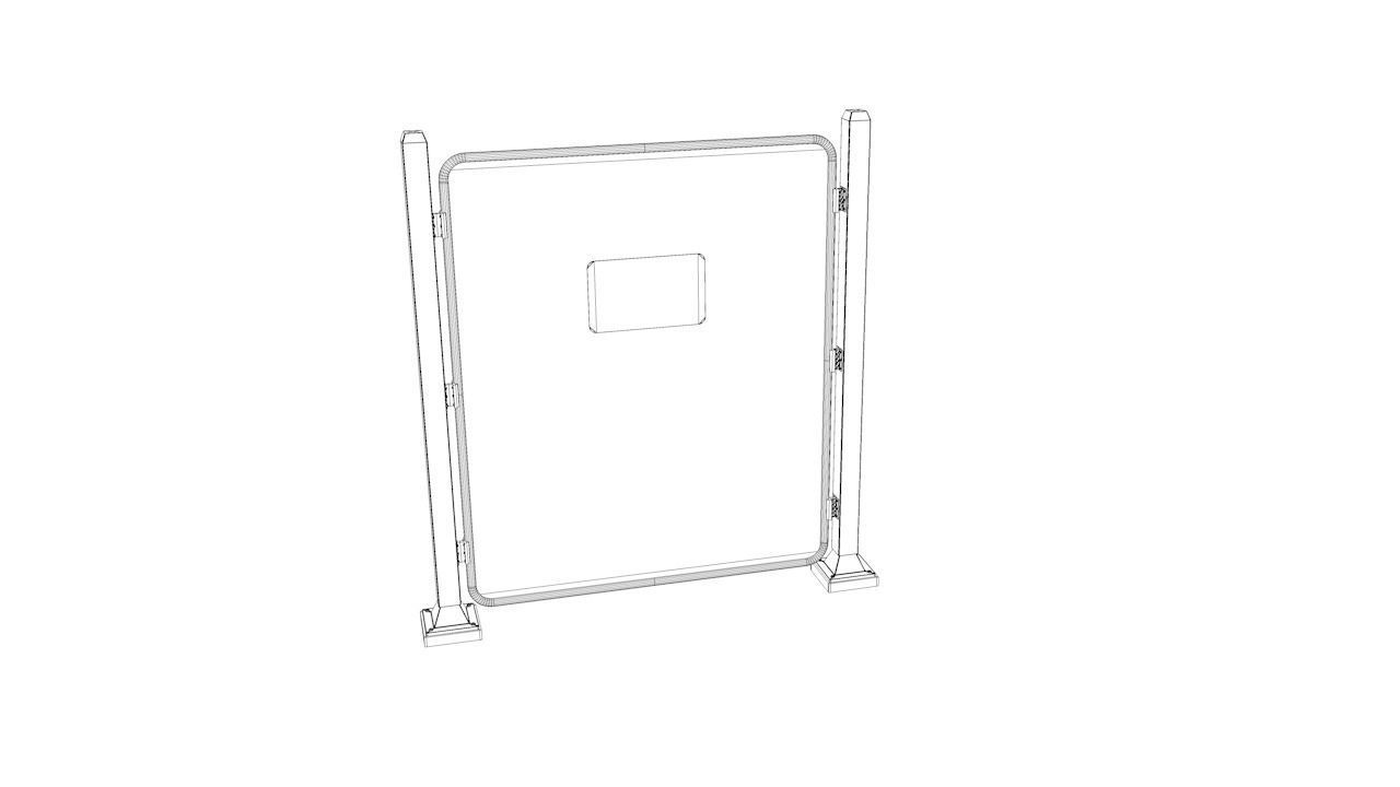 Iron Fence 3D Models Low-poly 3D model_20