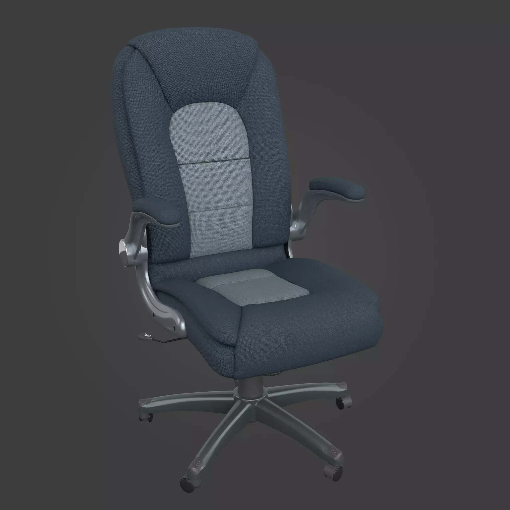 Chair-38 office chair - office chair Low-poly 3D model_0