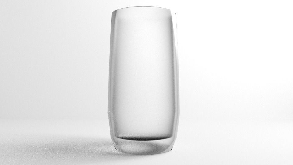 Glass Cup 3D model_1