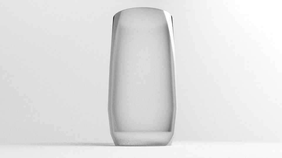 Glass Cup 3D model_3