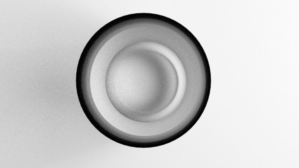 Glass Cup 3D model_2