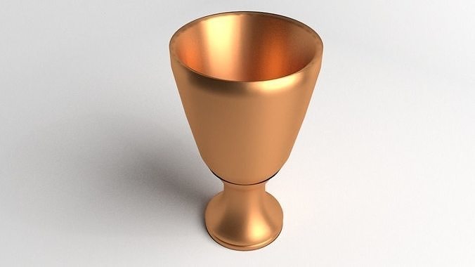 Golden Cup 3D model