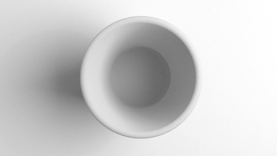 Paper Cup 3D model_2