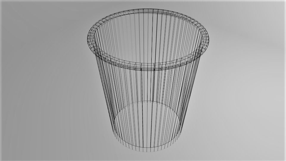 Paper Cup 3D model_5