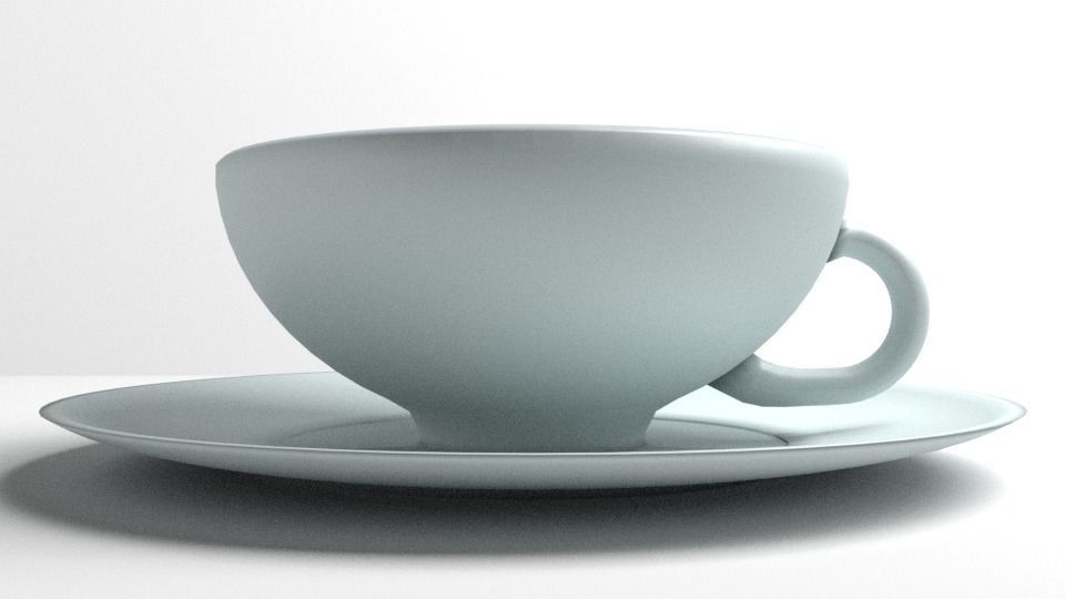 Tea Cup 3D model_1
