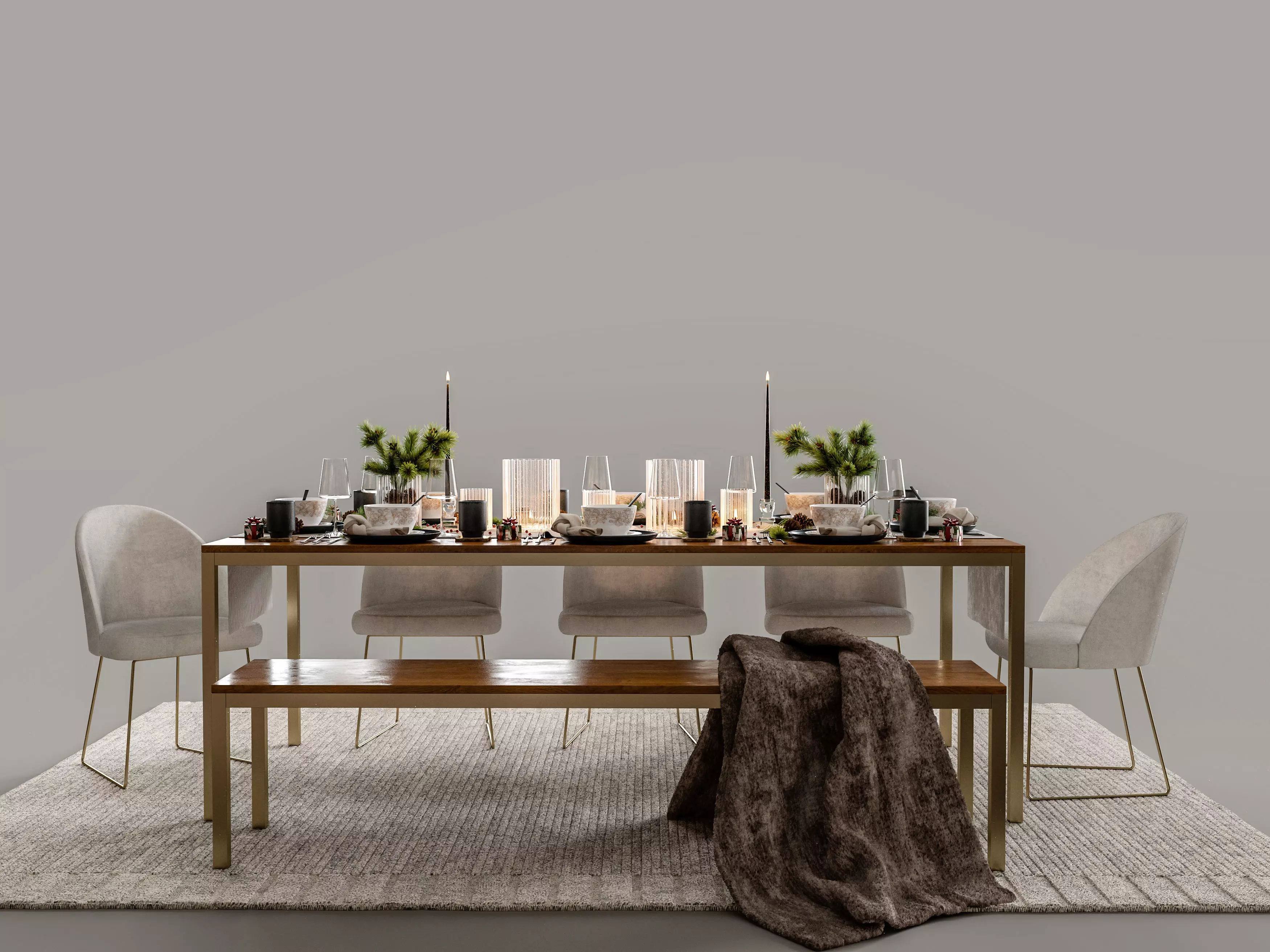 DINING TABLE 3D model_0