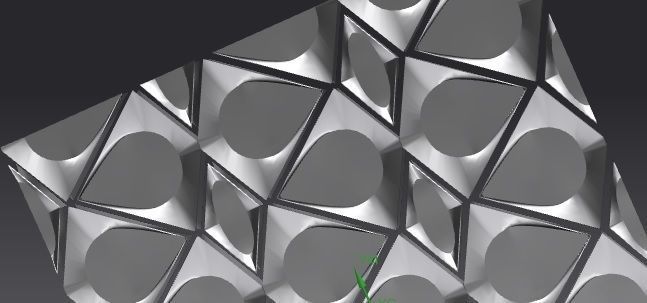 3d wall panel  3D model_1