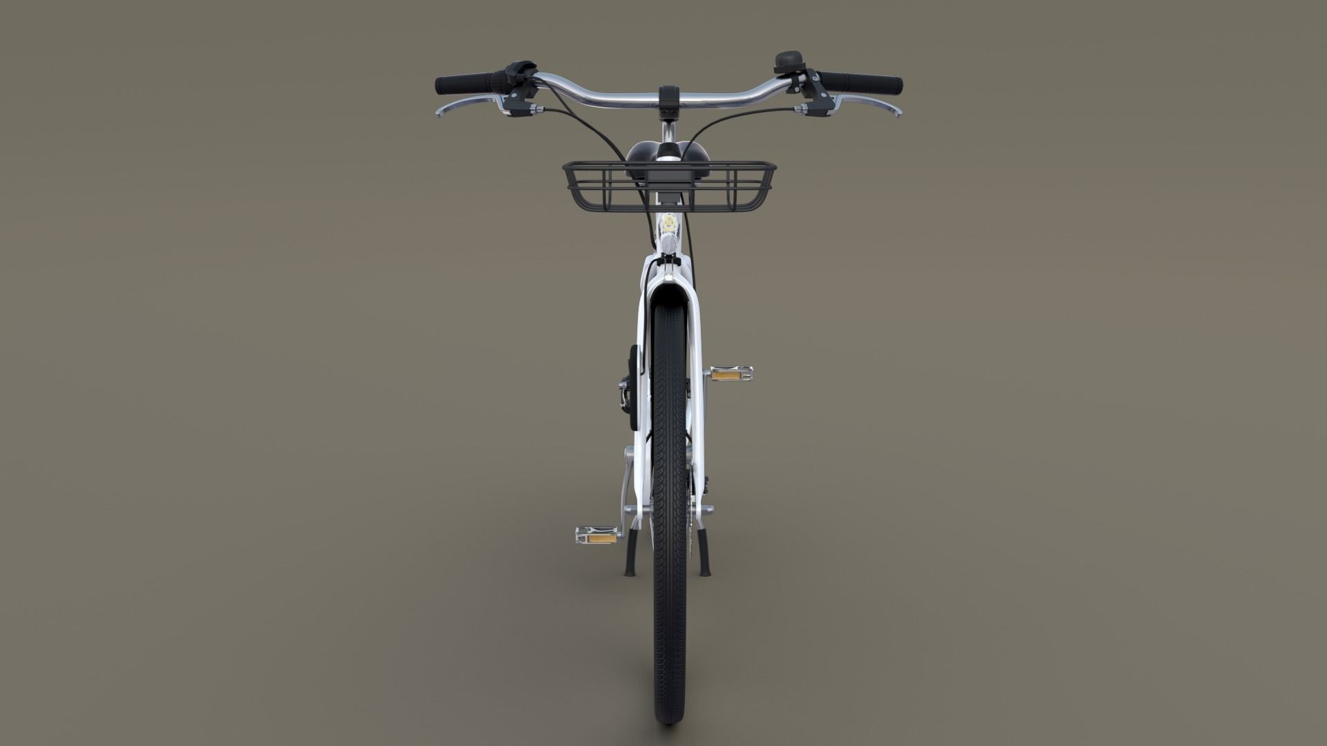 Electric Bicycle 3D model_2