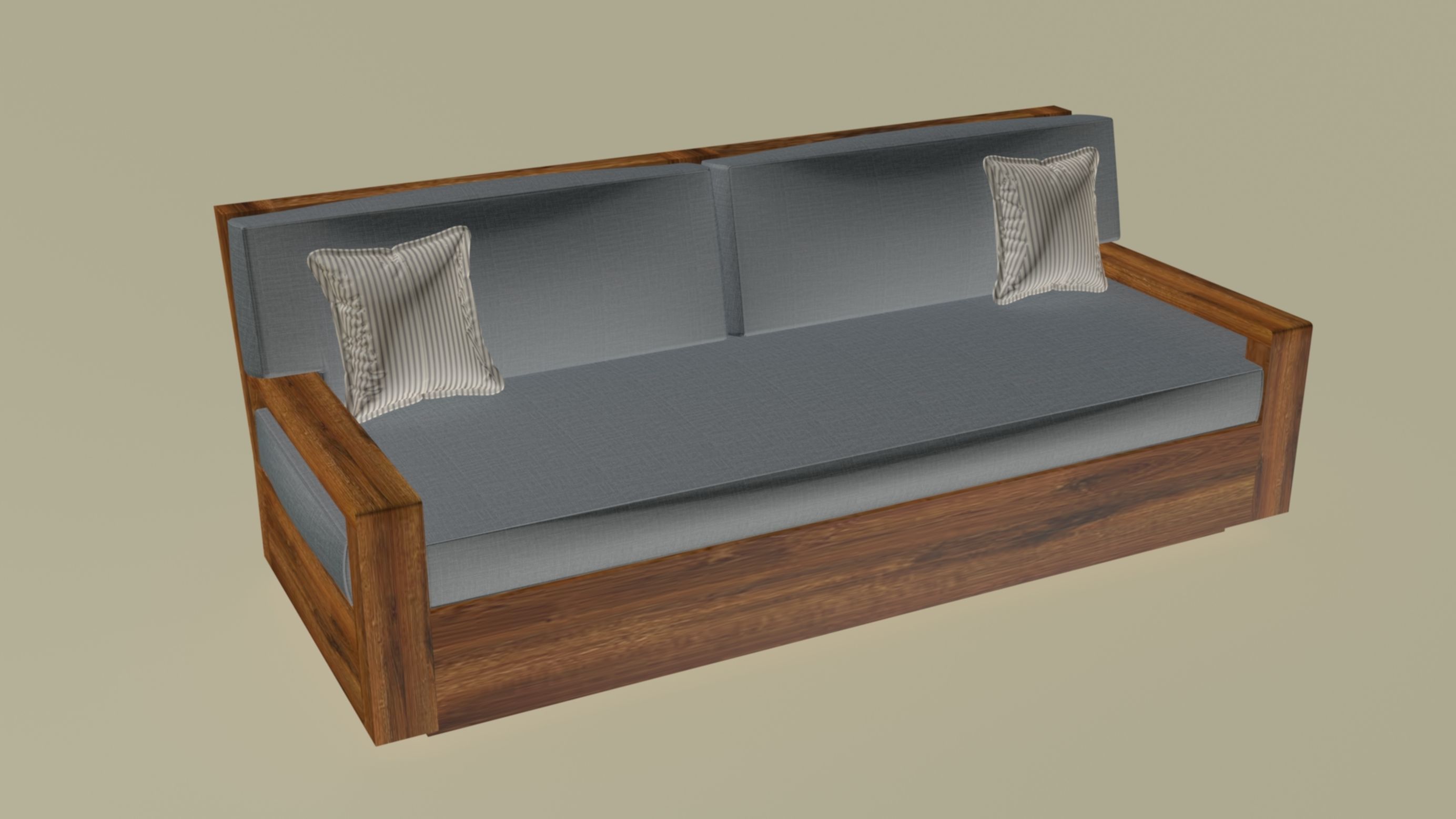 Fusion Sofa 3D model_1