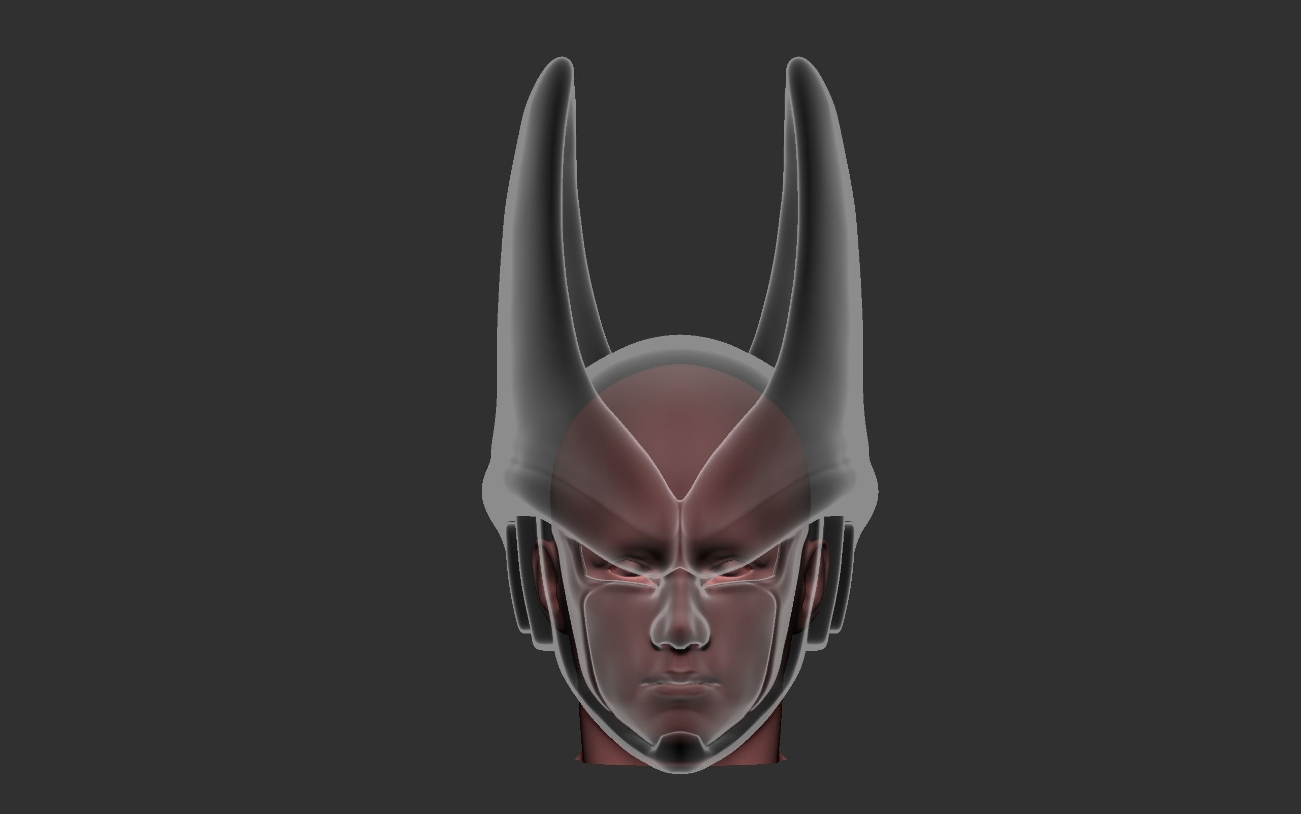 CELL Mask -Dragon Ball Z  Cosplay or custom figure 3D print model_17