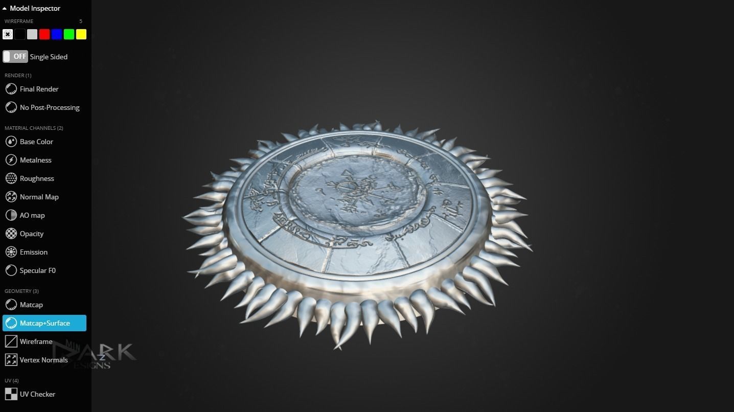 Magical Tentacle Waypoint  3D model_1