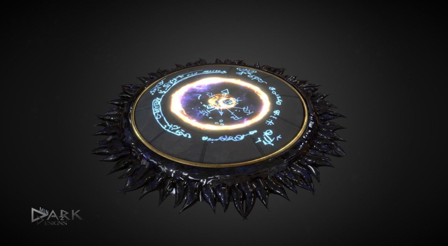 Magical Tentacle Waypoint  3D model_3