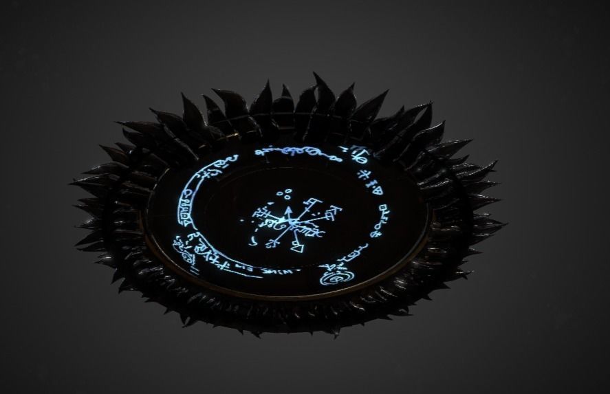 Magical Tentacle Waypoint  3D model_2