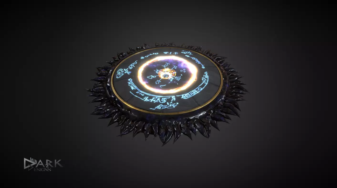 Magical Tentacle Waypoint  3D model_0