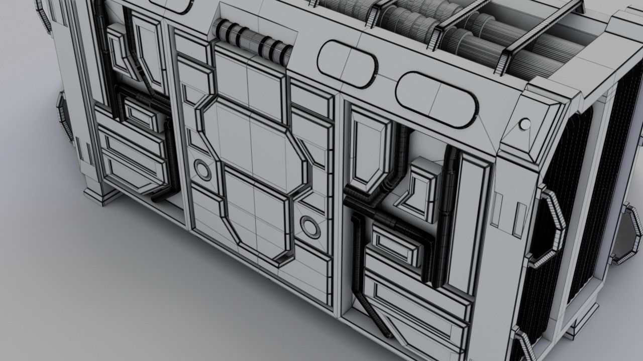 Sci Fi Assets Collections 3D model_17