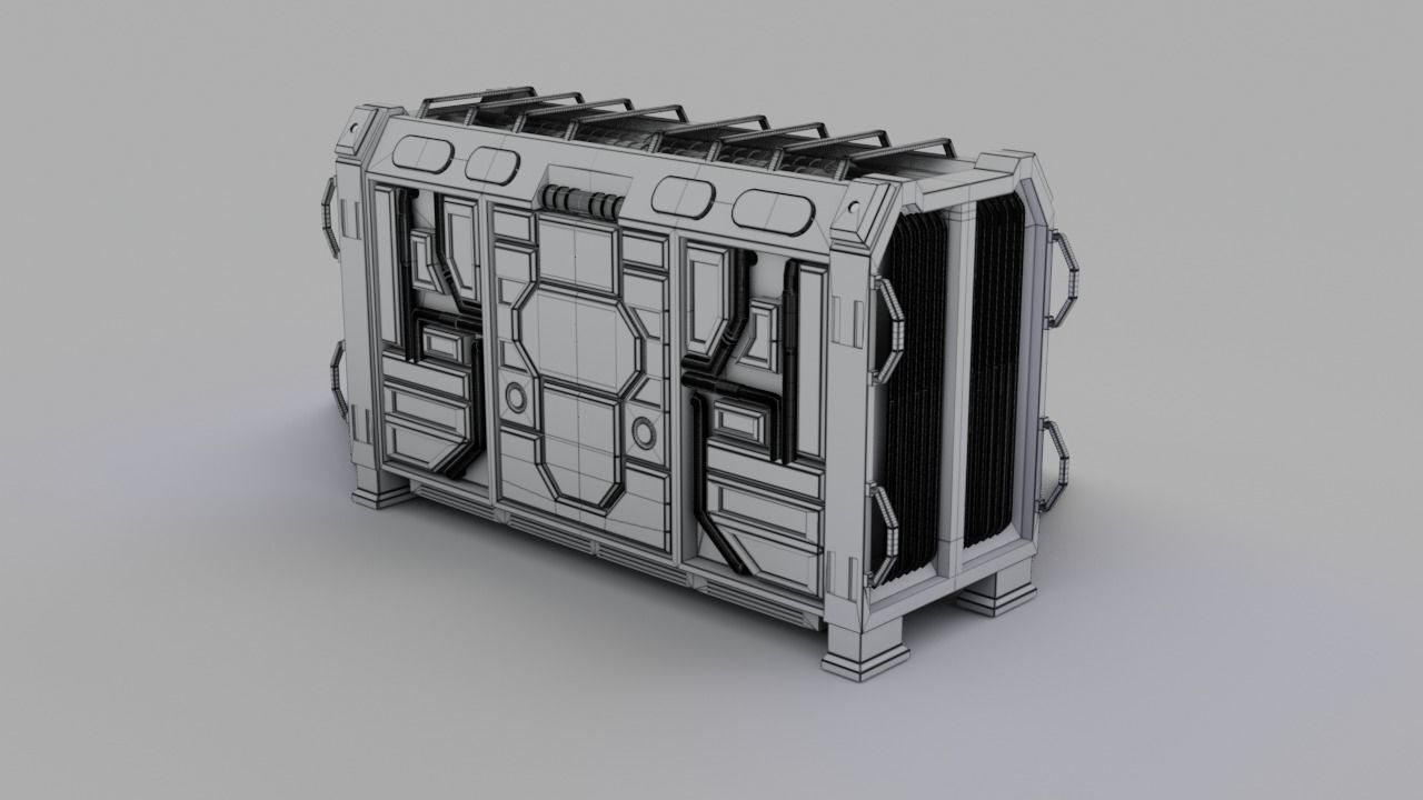 Sci Fi Assets Collections 3D model_11