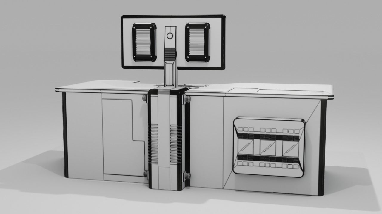 Sci Fi Assets Collections 3D model_55