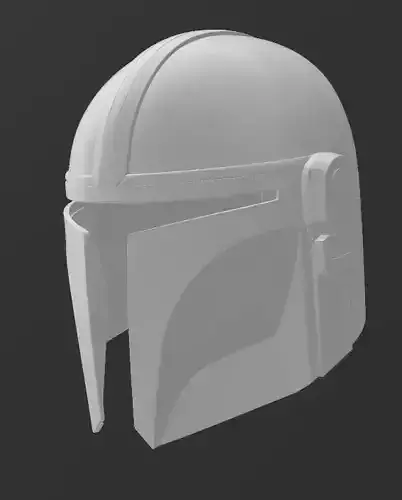 The Mandalorian Helmet