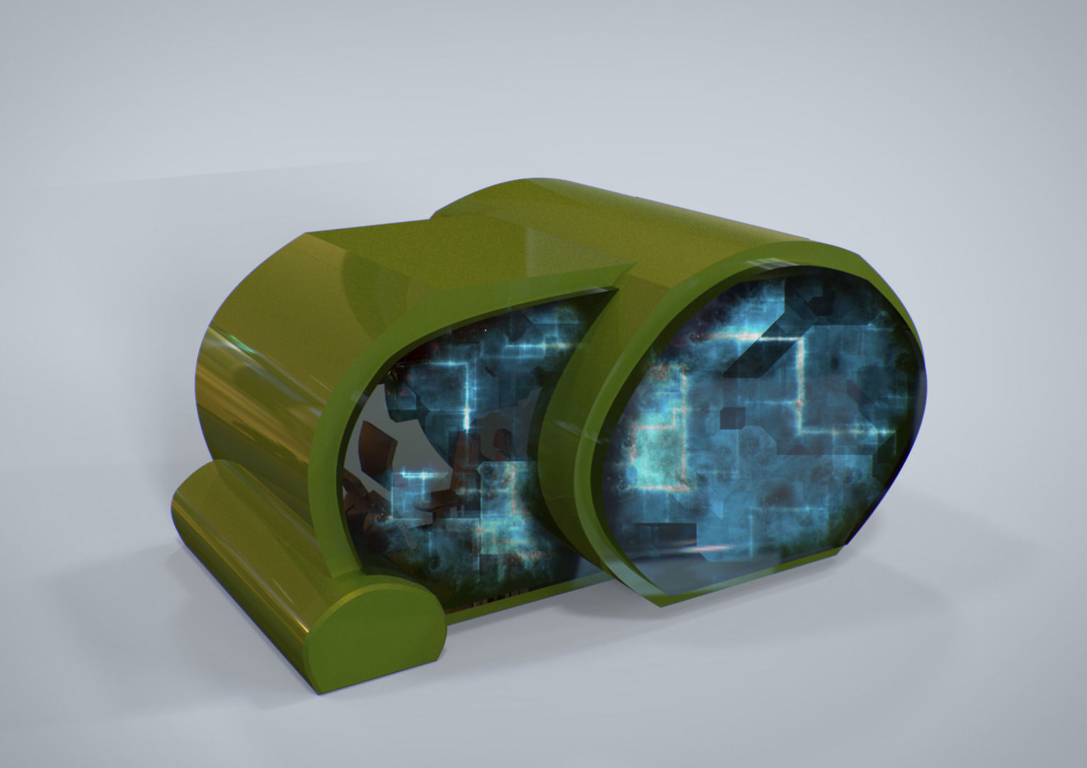 PowerSun futuristic toilet 3D model_1