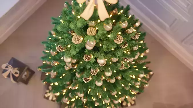 Unreal Engine 4 Christmas Decor Asset Pack Low-poly 3D model