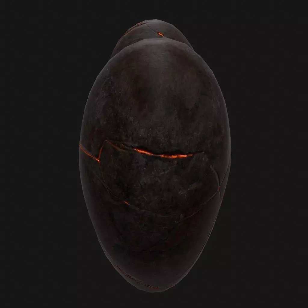 Broken Heart 1 Low-poly 3D model_6