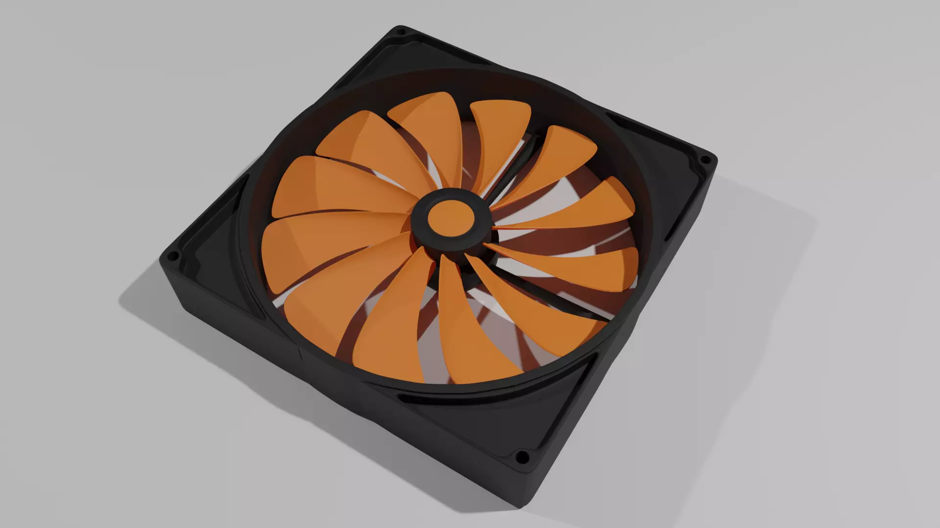 PC Fan 3D model_0
