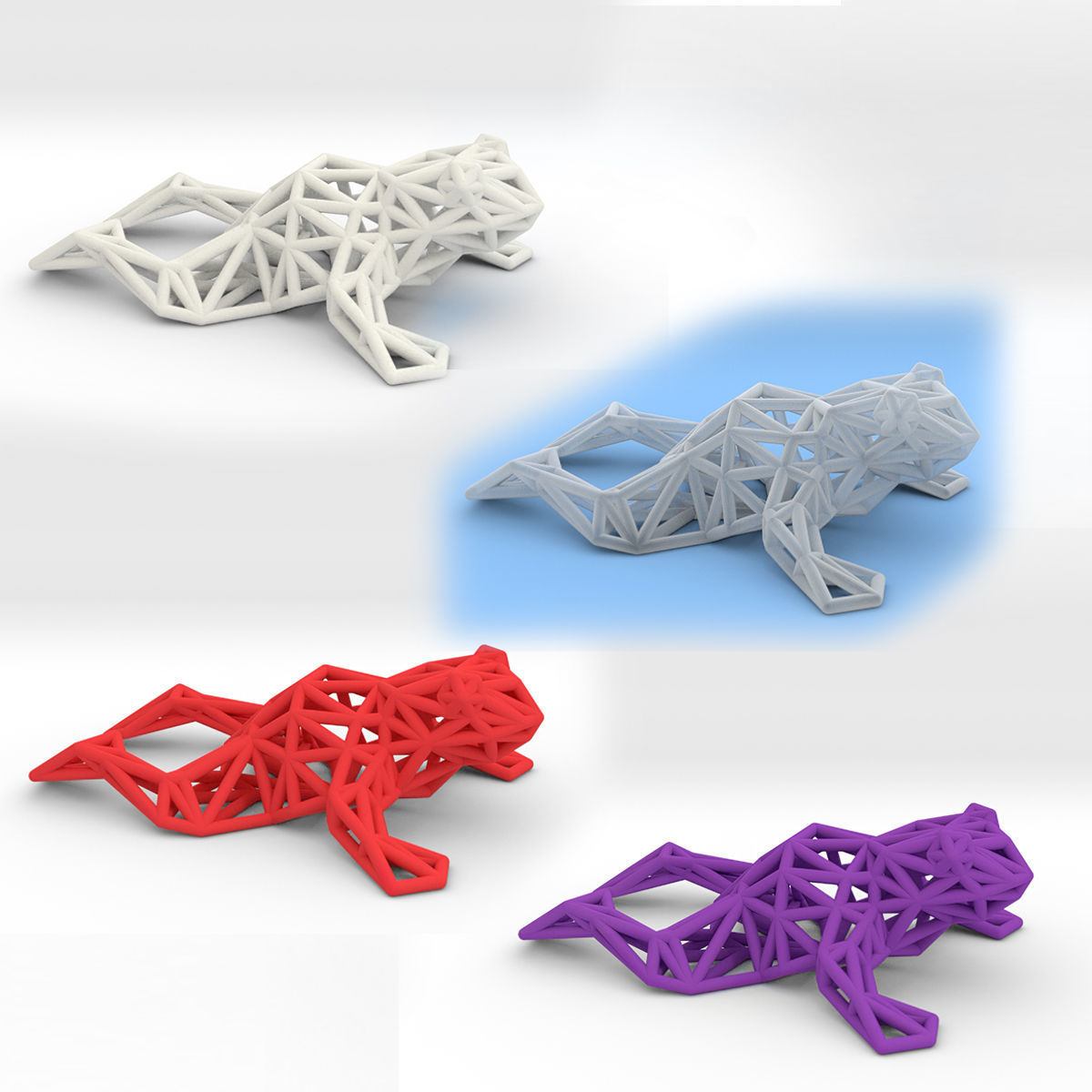 North American Bullfrog 3D print model_25