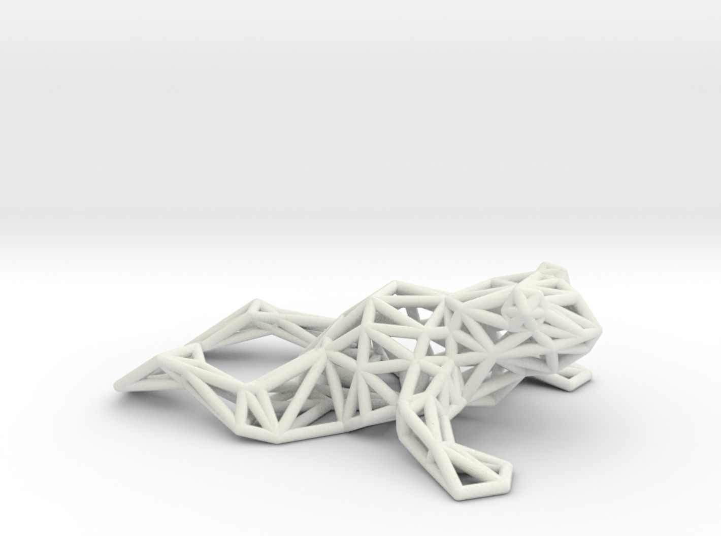 North American Bullfrog 3D print model_26