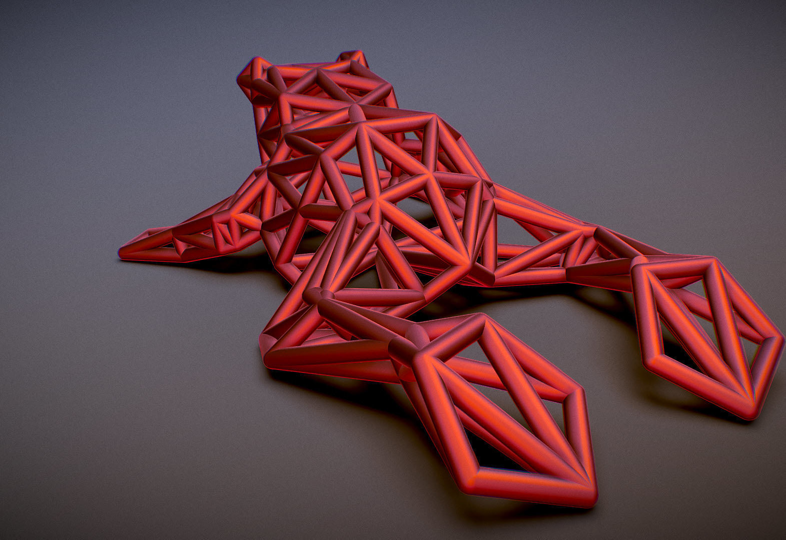 North American Bullfrog 3D print model_14