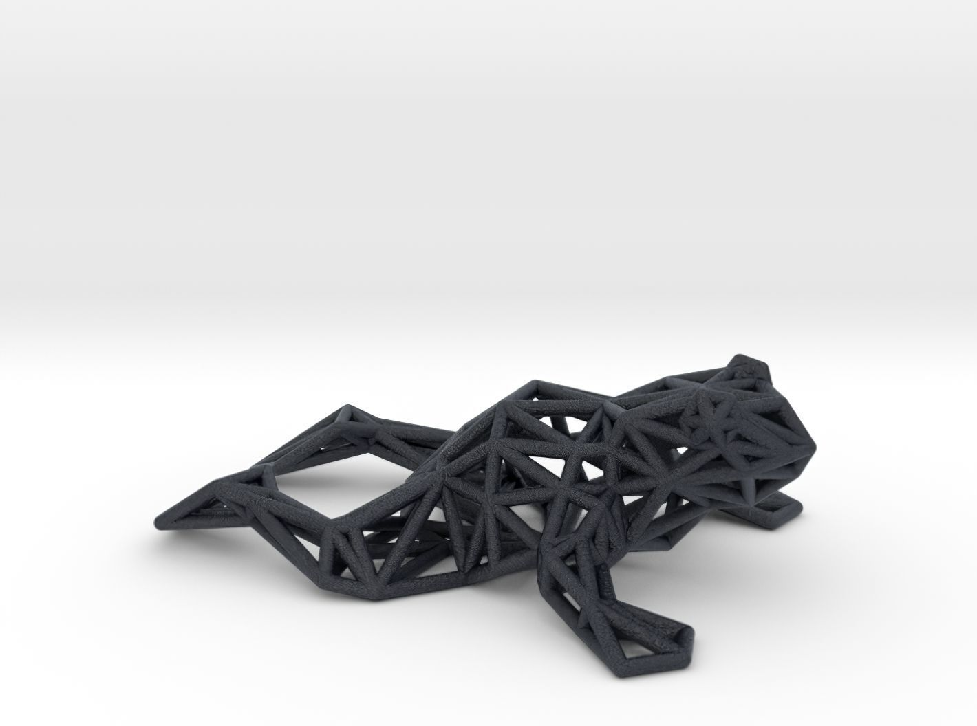 North American Bullfrog 3D print model_41