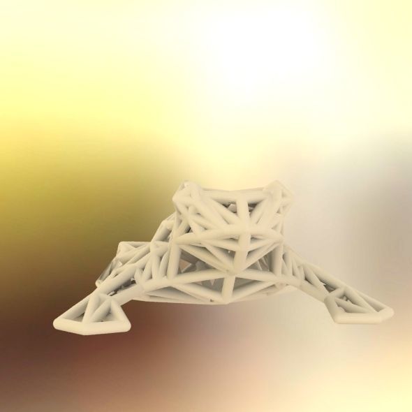 North American Bullfrog 3D print model_70
