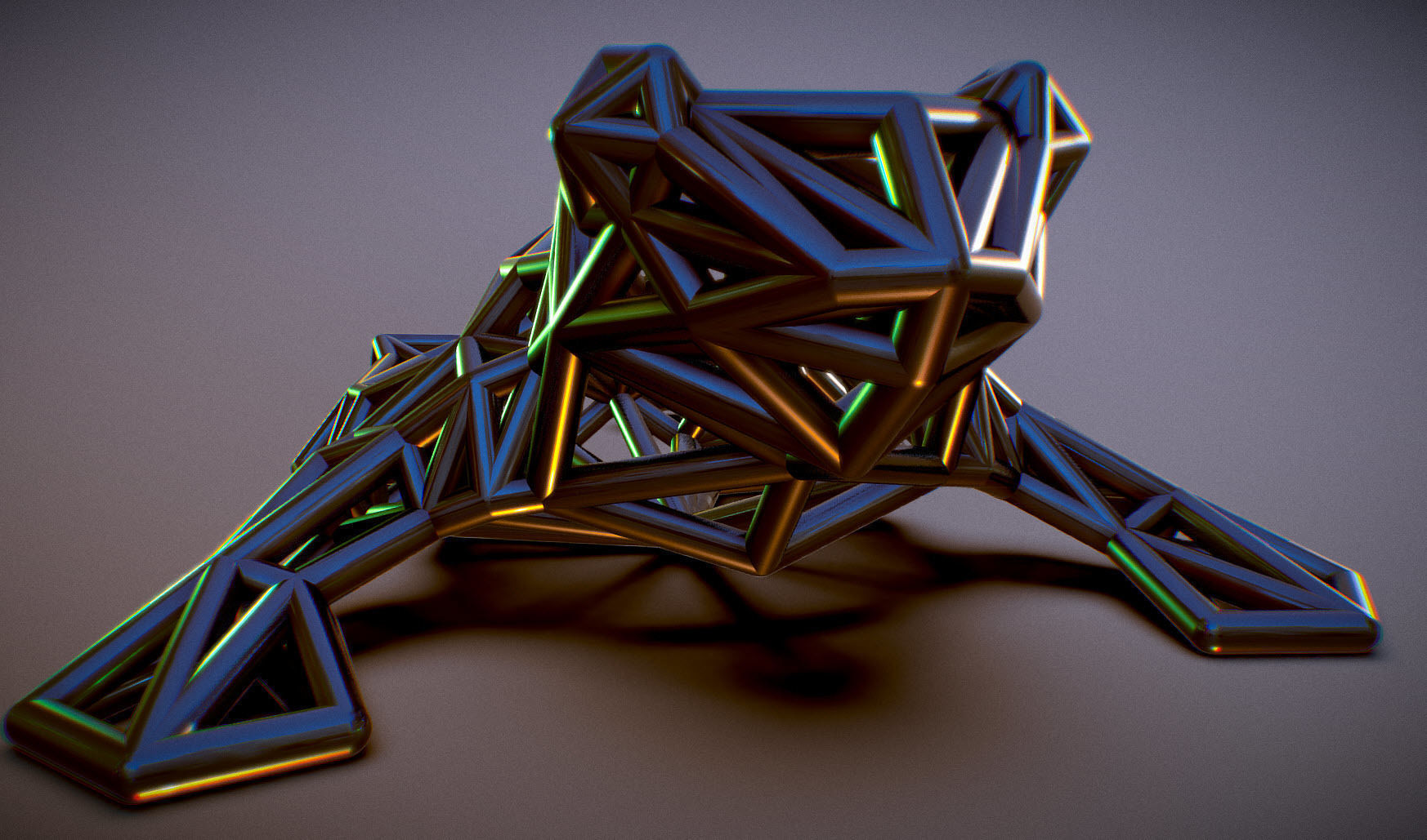 North American Bullfrog 3D print model_44