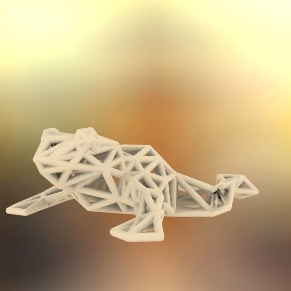 North American Bullfrog 3D print model_67