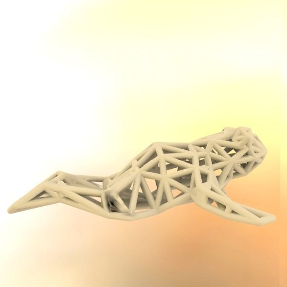 North American Bullfrog 3D print model_52