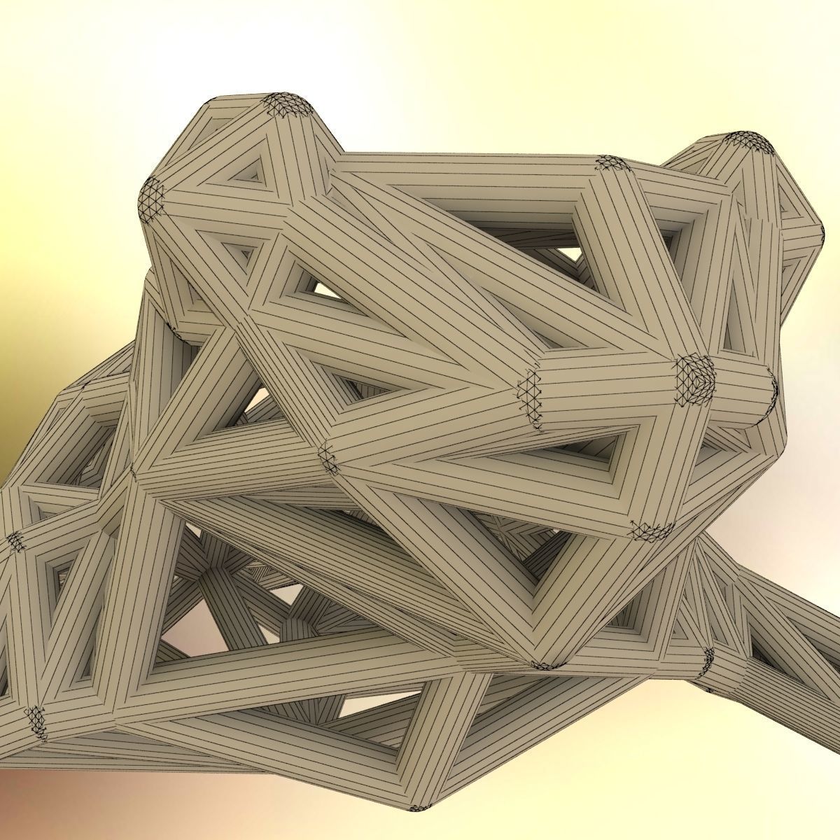 North American Bullfrog 3D print model_18